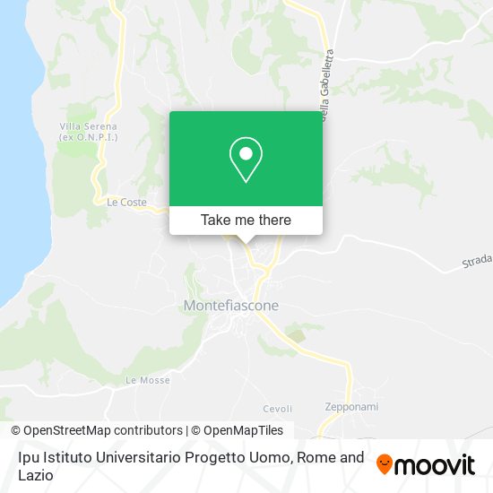 Ipu Istituto Universitario Progetto Uomo map
