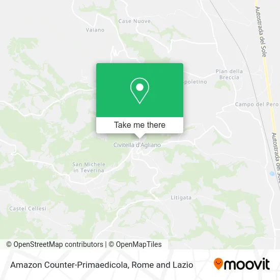 Amazon Counter-Primaedicola map