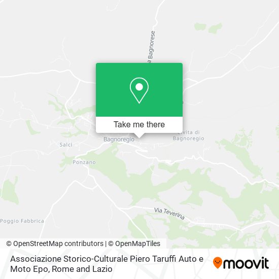 Associazione Storico-Culturale Piero Taruffi Auto e Moto Epo map