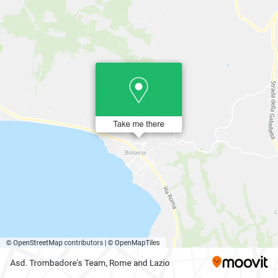 Trombadore's Team Sports Association map