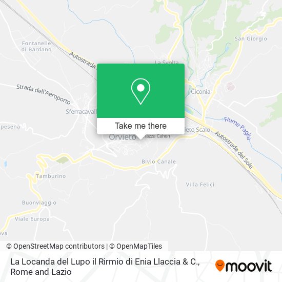 La Locanda del Lupo il Rirmio di Enia Llaccia & C. map