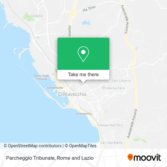 Courthouse Parking map