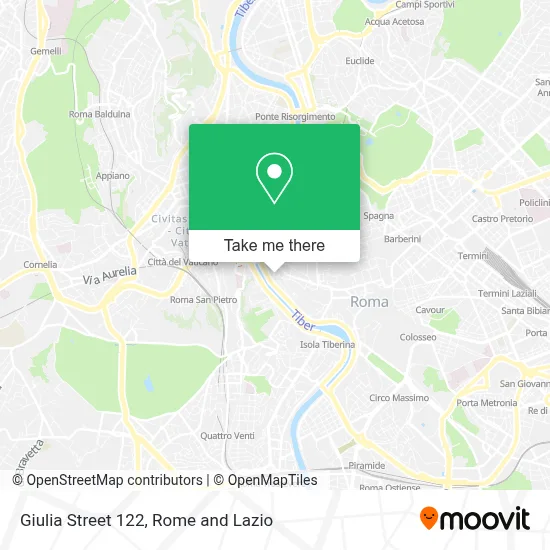 Giulia Street 122 map