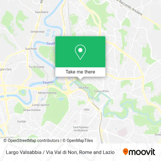 Valsabbia Square / Val di Non Street map