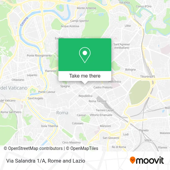 Salandra Street 1/A map