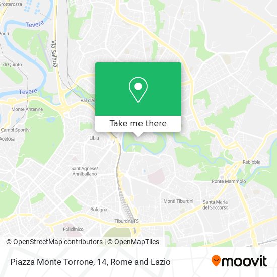 Piazza Monte Torrone, 14 map