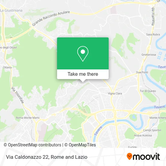 Caldonazzo Street 22 map