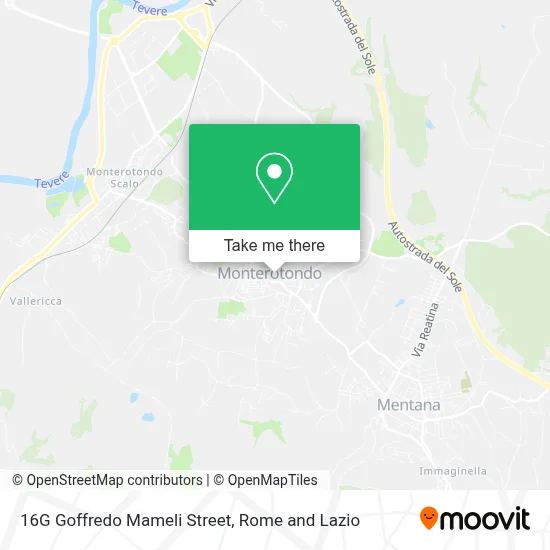16G Goffredo Mameli Street map