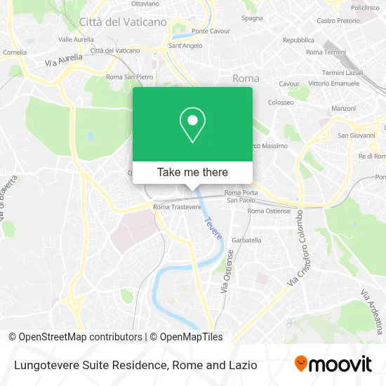 Lungotevere Suite Residence map