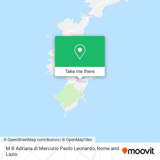 M B Adriana di Mercurio Paolo Leonardo map