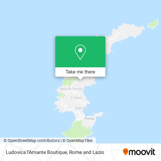 Ludovica l'Amante Boutique map