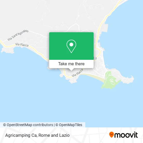 Agricultural Camping Ca map