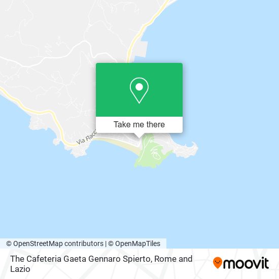 The Cafeteria Gaeta Gennaro Spierto map