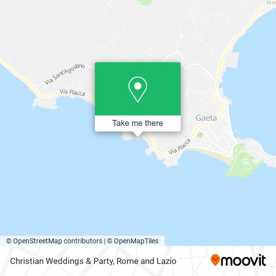 Christian Weddings & Party map