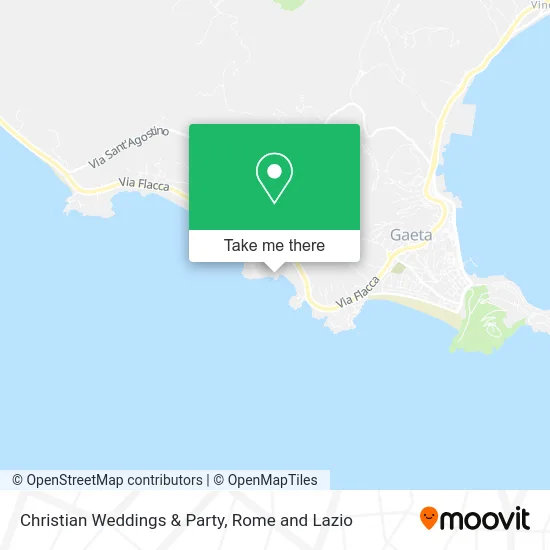 Christian Weddings & Party map