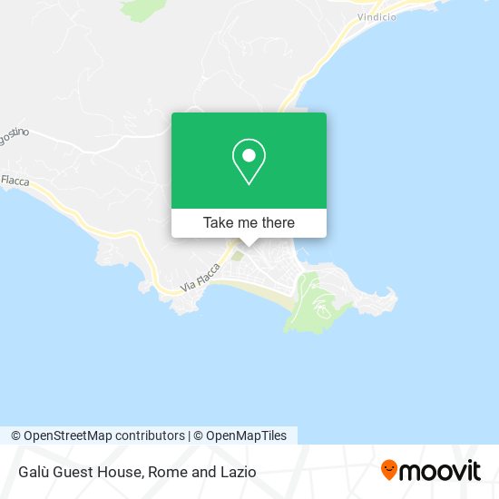 Galù Guest House map