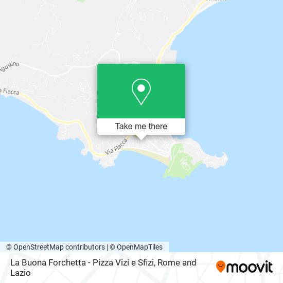 La Buona Forchetta - Pizza Vizi e Sfizi map