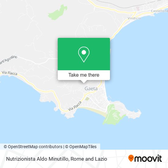 Nutrizionista Aldo Minutillo map