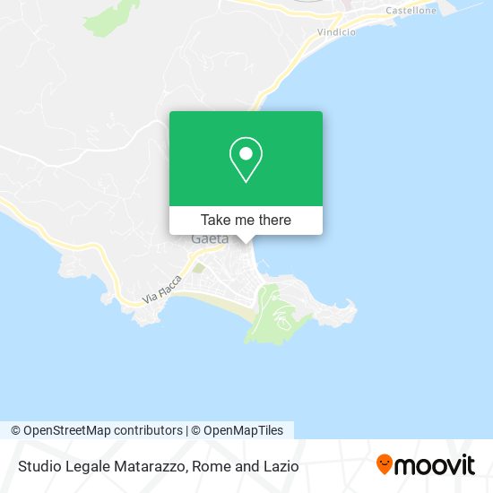 Studio Legale Matarazzo map