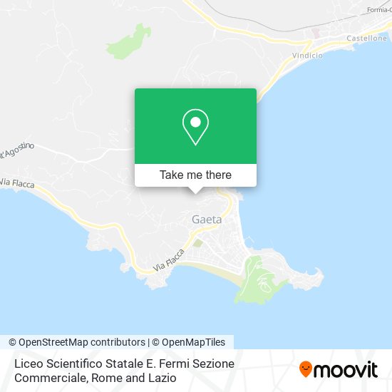 Liceo Scientifico Statale E. Fermi Sezione Commerciale map
