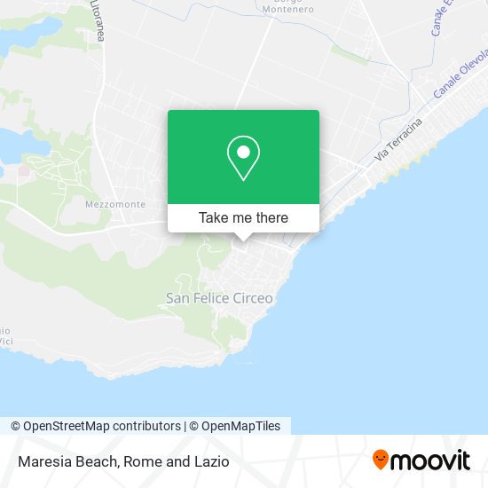 Maresia Beach map