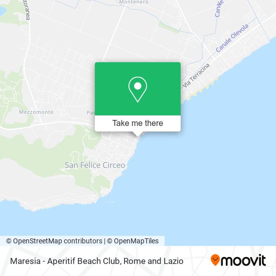 Maresia - Aperitif Beach Club map