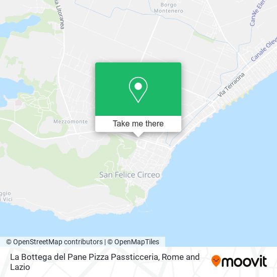 La Bottega del Pane Pizza Passticceria map