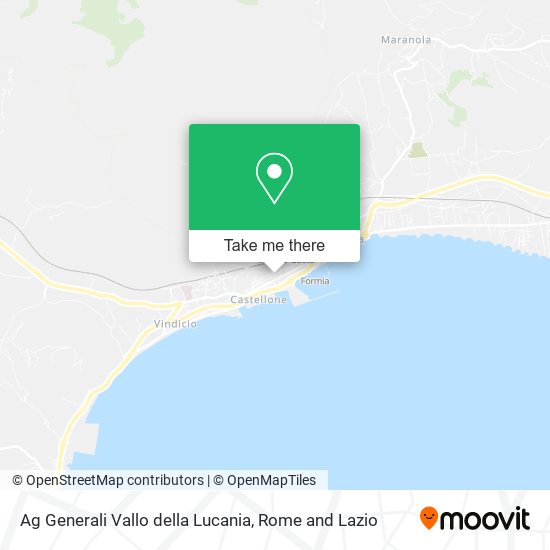 Ag Generali Vallo della Lucania map