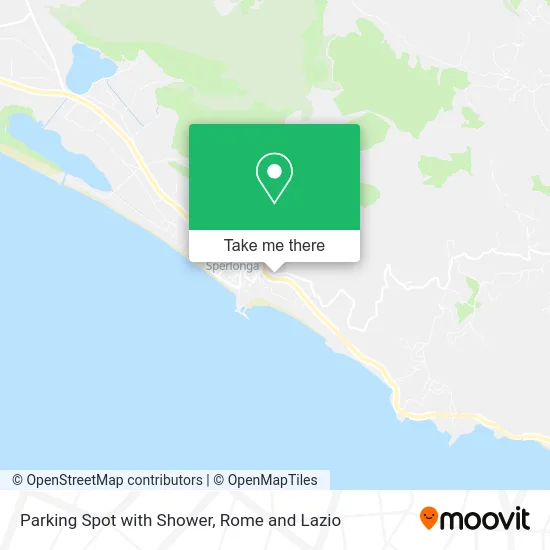 Parking Spot with Shower map