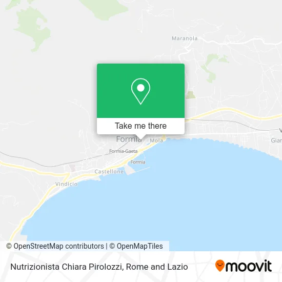 Nutritionist Chiara Pirolozzi map
