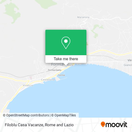 Filoblu Casa Vacanze map
