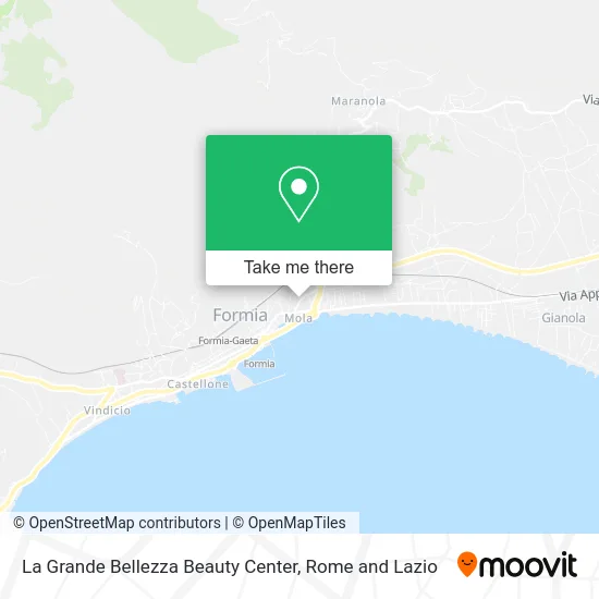 La Grande Bellezza Beauty Center map