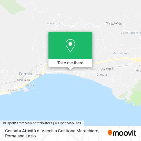 Cessata Attività di Vecchia Gestione Marechiaro map