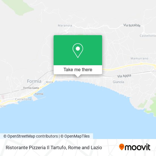 Ristorante Pizzeria Il Tartufo map