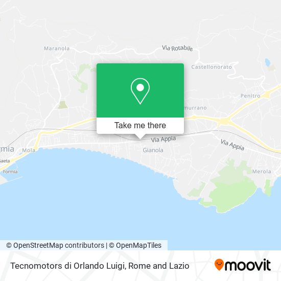 Tecnomotors di Orlando Luigi map