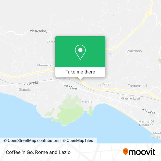 Coffee 'n Go map