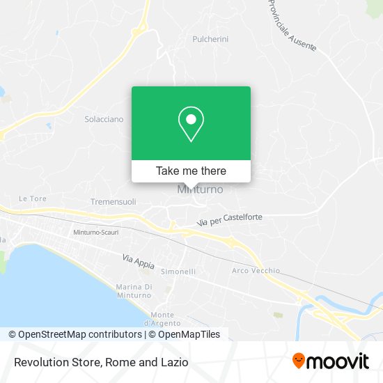 Revolution Store map