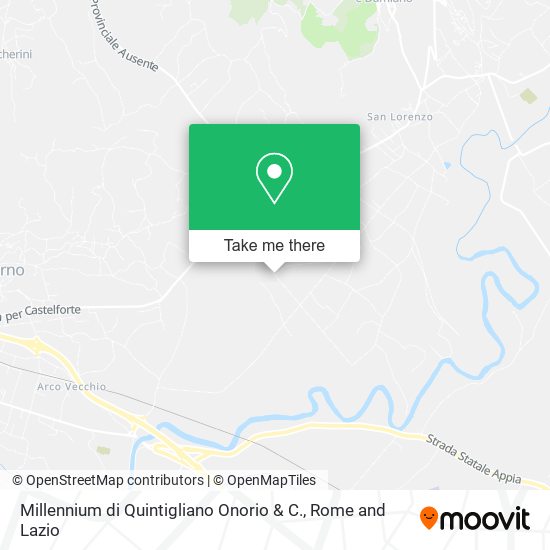 Millennium di Quintigliano Onorio & C. map
