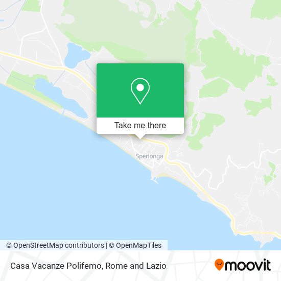 Casa Vacanze Polifemo map