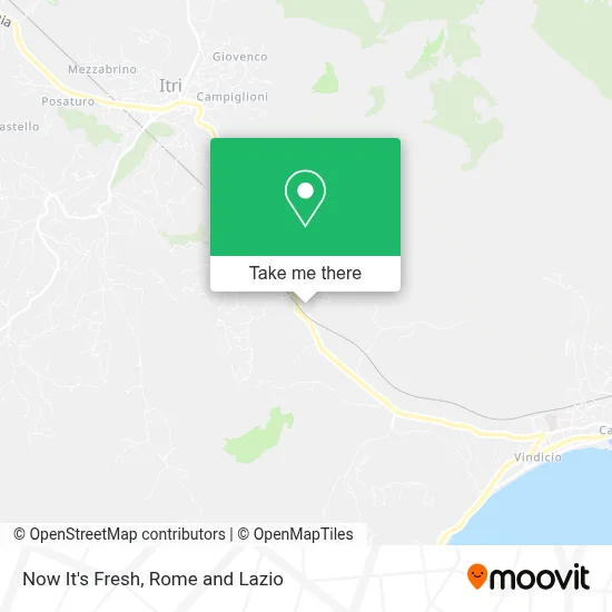 Now It's Fresh map