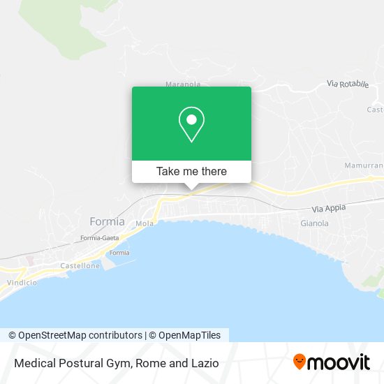 Medical Postural Gym map
