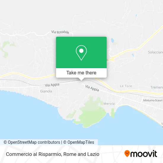 Savings Commerce map