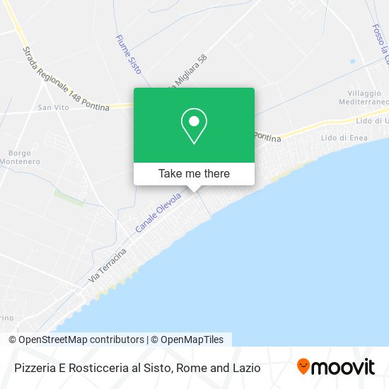 Pizzeria E Rosticceria al Sisto map