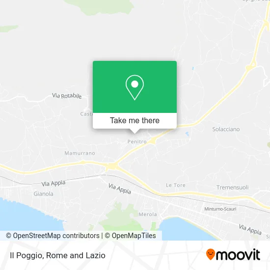 Il Poggio map