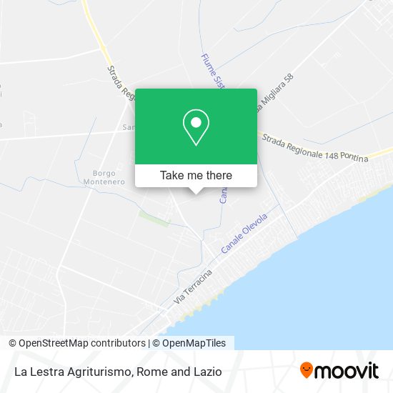 La Lestra Agriturismo map