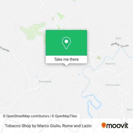 Tobacco Shop by Marco Giulio map