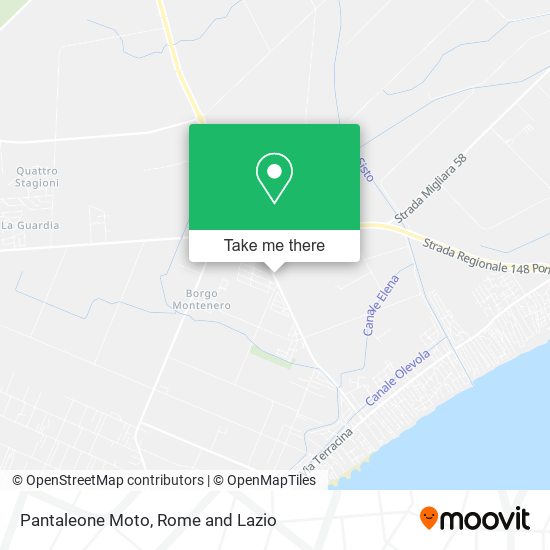 Pantaleone Moto map