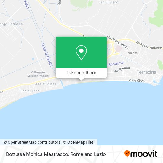 Dott.ssa Monica Mastracco map