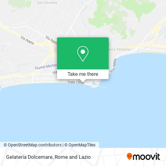 Gelateria Dolcemare map