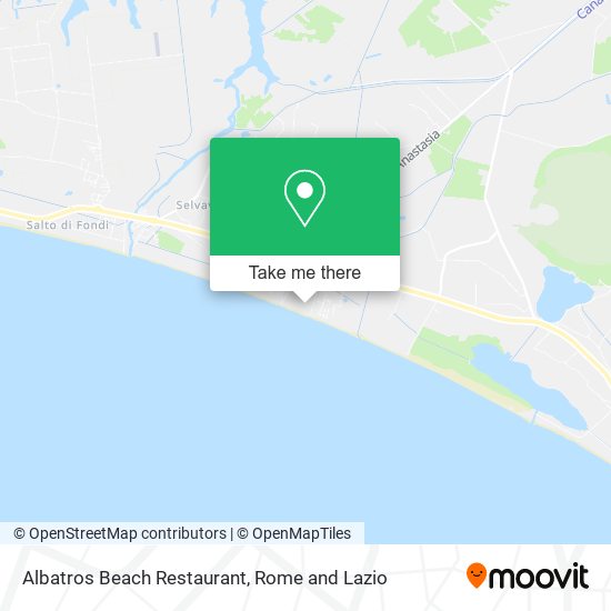 Albatros Beach Restaurant map